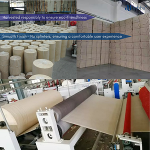 Papel higiénico sostenible de bambú, 2 capas, suave, sin blanquear, respetuoso con el medio ambiente, tejido biodegradable, ideal para baños verdes sin residuos - Product Image 5