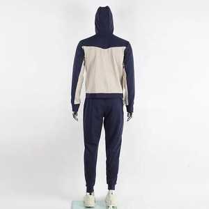 Survêtement pour hommes, Logo personnalisé, technologie polaire, fermeture éclair, uni, Jogging, survêtement réfléchissant avec Logo personnalisé - Product Image 5