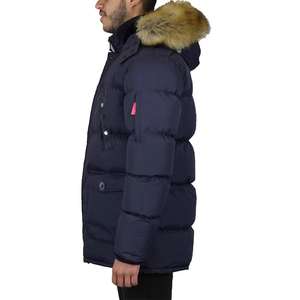 เสื้อแจ็คเก็ตกันหิมะสำหรับผู้ชายเสื้อพาร์กาขนหมาป่าแบบ2025ระบายอากาศได้ดีใหม่ - Product Image 4