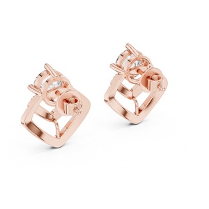 Vintage Classic Natural Kite Shape Cut Moissanite Gemstone <b>Stud</b> Earring For Women 925 Sterling <b>Silver</b> Handmade Designer Earring - Product Image 4