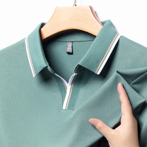Low-Price High-Quality Men's Polo Bright Colored Breathable <b>T</b>-<b>shirt</b> 100% Cotton Polo <b>Shirt</b> <b>Office</b> Plus Size Men Polo <b>Shirt</b> - Product Image 2