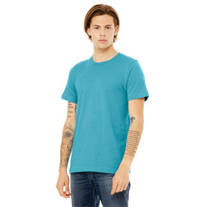 เสื้อยืดแขนสั้น CVC สำหรับทุกเพศเสื้อยืดคอกลมคอกลมสีพื้นแบบ52% 48% ผ้าฝ้ายปั่นด้ายโพลี32นิ้ว4.2ออนซ์ลำลอง - Product Image 2