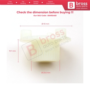 Moteur de lève-vitre BWR5460, engrenage interne pour Ranger T6 2013-2018 - Product Image 5