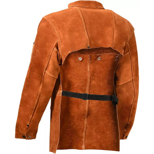 Chaquetas de soldadura resistentes y transpirables, chaqueta resistente al fuego, ropa de soldador, seguridad Industrial, nuevo diseño 2025 - Product Image 5