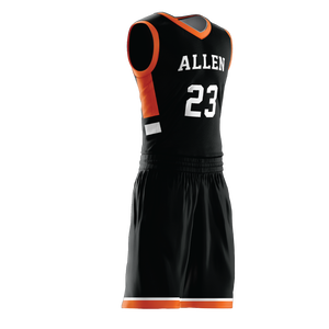 Vente en gros d'uniformes de basket-ball professionnels Conceptions personnalisées Ensembles de maillots sublimés Techniques respirantes et imprimées - Product Image 5