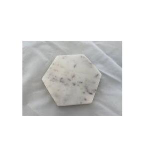 Posavasos de mármol a precio directo de fábrica, posavasos de mármol ecológico, posavasos de mármol de diseño creativo de tamaño personalizado de buena calidad - Product Image 1