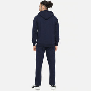 ชุดวอร์มผู้ชายแบบสั่งตัดได้ น้ำหนักเบา สำหรับฤดูหนาว สไตล์สตรีทแวร์ ผ้าฝ้ายระบายอากาศ ชุดเซ็ต 2 ชิ้น กางเกงวอร์มและเสื้อฮู้ด  รักษ์โลก ไซส์พลัส - Product Image 5