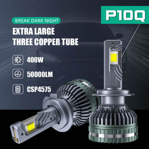 Nuevo Producto: Bombillas LED H4 de 400W para Auto, 50000LM, H7, H11, 9005, 9006, Faros Delanteros LED - Product Image 5