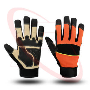 Guantes DE TRABAJO mecánicos antideslizantes de nuevo estilo, superventas, guantes de trabajo de seguridad mecánica de alta calidad, guantes de cuero de Pakistán - Product Image 1