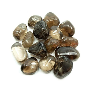 Hot Sale Natural <b>Quartz</b> Crystal Gravel Smoky <b>Quartz</b> Tumbled <b>Stone</b> at Affordable Price - Product Image 1