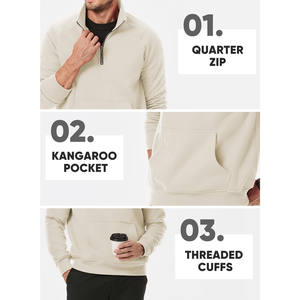 Vente en gros Sweatshirts à capuche surdimensionnés en coton éponge français avec impression numérique logo personnalisé pour hommes - Product Image 4
