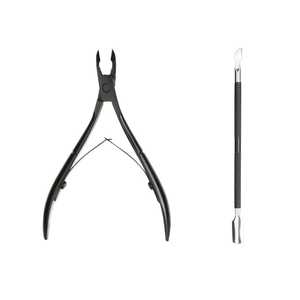 3-Piece Curved Stainless Steel <b>Nail</b> Art Cuticle Spoon Pusher <b>Clipper</b> Nipper Manicure Tool Set Kit <b>for</b> Baby Adult Fingers & <b>Toes</b> - Product Image 5