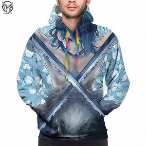 เสื้อฮู้ดแขนยาวสำหรับผู้ชายเสื้อสเวตเชิ้ต50โพลีเอสเตอร์50ผ้าฝ้าย50โพลีเอสเตอร์พิมพ์ลายพอดีตัวปกติ - Product Image 6