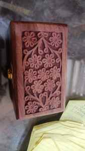 Caja de madera personalizada, caja de almacenamiento rectangular para el hogar, caja de pino - Product Image 4