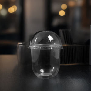 Vasos de plástico transparente desechables de una sola pared de 95mm con tapas Tazas de PP de 16oz/24oz para bebidas para café, té y jugo - Product Image 4