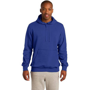 เสื้อฮู้ดดี้ผู้ชายแบบกำหนดเอง ปักลาย กระเป๋าผ้าฝ้าย เสื้อฮู้ดดี้ขายส่ง พิมพ์โลโก้สำหรับผู้ชาย ผ้าฝ้าย 100% - Product Image 1