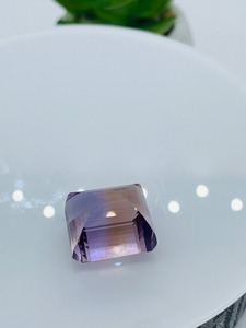 AA พลอย tanzanite รูปแปดเหลี่ยม14X16มม. 22กะรัตพลอยหลวมได้รับการรับรองจากบุคคลที่สามเล่นสีม่วง - Product Image 5