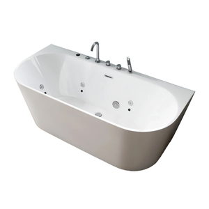 Baignoire Balnéo en Acrylique - FW-M-2004 - Massage Contemporain, Trempage Profond, OEM/ODM pour l'Hôtellerie et l'Habitat - Product Image 6