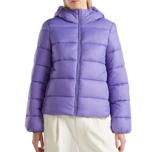 Chaqueta Universitaria de Invierno para Mujer, Talla Grande, Tejida a Crochet, Impermeable, 100% Poliéster, Personalizada, Alta Calidad 2026 - Product Image 1