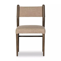 Chaise de salle à manger en bois massif contemporaine - Design minimaliste et chic moderne pour restaurant, hôtel, café, centre commercial, maison, bar