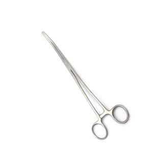 Premium Surgical Hemostatic Grasping Forceps Uterine & <b>Sponge</b> Clamps Bozeman Holding Forceps Curved Jaw Serrated Medical - Product Image 5