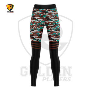 เลกกิ้งเล่นกีฬาสำหรับผู้หญิงเลกกิ้งออกแบบใหม่ - Product Image 4