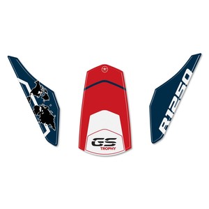 Adesivo 3D in Gel per Logo Moto BMW R1250GS ADV Trophy - Product Image 2