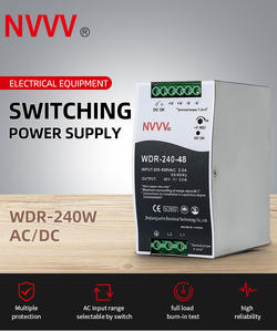 NVVV 220VAC Eingang Din Rail Netzteil Din Rail <span class=keywords><strong>DR</strong></span>-60-12 Smps 60W Eingang 12 Volt 5a Switch Netzteil - Product Image 5