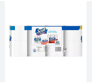 Venta al por mayor Scott 1000 hojas por rollo 12 rollos de papel higiénico papel de baño en stock precio bajo - Product Image 4