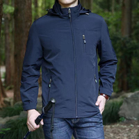 Vestes et Manteaux d'Hiver Unisexe d'Extérieur Imperméables et Coupe-Vent Grande Taille avec Fermeture Éclair en Softshell – Vente en Gros