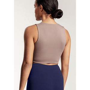 Camiseta de Yoga Elástica de Primera Calidad para Mujer, Transpirable, para Gimnasio y Entrenamiento, Ropa Deportiva Activa, Proveedor de Marca Privada OEM - Product Image 3