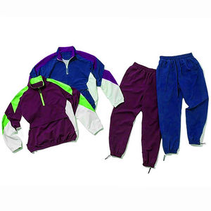 ชุดกันลม2ชิ้นความยาวเต็มชุดกันลมแขนยาวซิปแบบปรับแต่งได้สำหรับฤดูร้อน - Product Image 4