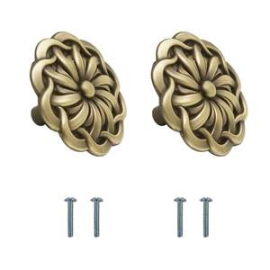 Designer <b>Antique</b> <b>Brass</b> <b>Door</b> Handle <b>Knob</b> Handcrafted Hardware for Home Decoration - Product Image 3