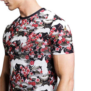 Camisetas de Sublimación de Alta Calidad para Uso Casual, Tejido de Algodón/Fibra de Bambú, Disponibles en Todas las Tallas para Hombre - Product Image 5