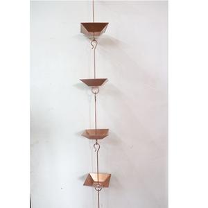 Vente en gros de chaîne de pluie en métal de qualité supérieure pour ornement de jardin extérieur ou décoration pour piscine ou cour - Product Image 2