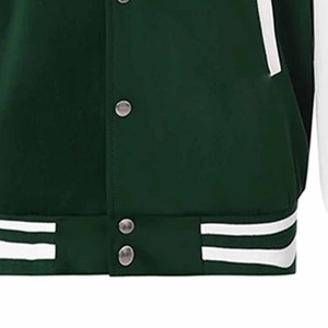 Chaquetas Varsity para Hombre de Alta Calidad, Servicio OEM al por Mayor, Chaqueta Bomber de Béisbol Personalizada para Invierno, Mangas Transpirables con Patrón de Letras - Product Image 6