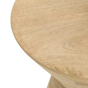 Mesa de centro de madera sostenible Taburete lateral Muebles para el hogar para sala de estar - Product Image 2