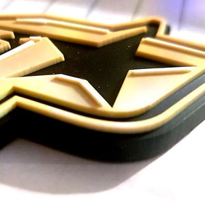 Pare-chocs de casque de baseball personnalisés avec adhésif 3M 2D 3D double bande pour les logos des équipes - Product Image 1