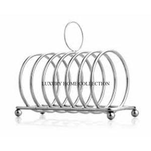 Estantes para tostadas de metal hechos a mano de aspecto estético único con durabilidad duradera para cafés, restaurantes o uso personal - Product Image 5