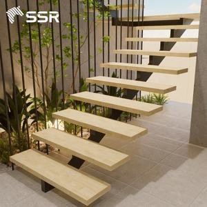 SSR VINA Rubberwood <b>Finger</b> Joint Laminated Wood <b>Board</b> (18-56mm)-Durable Eco-Friendly Easy Installation Customizable Staircase - Product Image 1