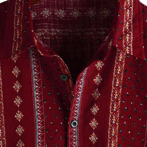 Chemise à manches courtes décontractée Summer Vibe Slim Fit avec design de poche élégant T-shirt pour hommes style T-shirt - Product Image 4