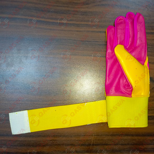 Guantes de Bateo Profesionales Personalizados 2026, Cuero Cabretta, OEM, Béisbol, Sóftbol, Cierre de Gancho y Bucle Ambidiestro, Logotipo del Equipo, Transpirables, para Adultos - Product Image 5