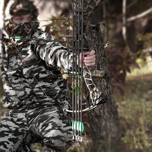 Frecce in Carbonio da 31 Pollici, Confezione da <span class=keywords><strong>6</strong></span> con Punte Luminose e Cucchiaini Luminosi per Arco Compound e Arco Ricurvo, Spine 300 350 400 500 - Product Image 6