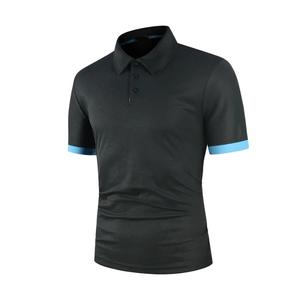 Chemise polo rugby à manches courtes personnalisée OEM pour hommes Tissu doux de haute qualité Motif imprimé de couleur unie Jours de détente Look sportif - Product Image 6