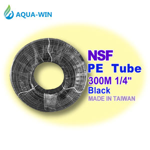 Tuyau RO Aqua-Win 300M pour purificateur d'eau avec certification NSF 1/4\" standard durable et haute pression - Noir Alimentation en eau - Product Image 1