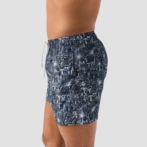 <b>Men's</b> & Women'<b>s</b> Casual Summer Quick Dry Baseball <b>Shorts</b> with <b>Elastic</b> <b>Waist</b> Solid Color Sublimation Transfer Print 100% Polyester - Product Image 3