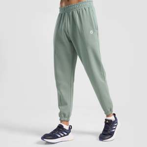 Customizable Green Joggers for <b>Men</b> 100% Cotton Terry Tapered <b>Pattern</b> Baggy Pants Colored Wash Strength <b>Men's</b> <b>Trousers</b> - Product Image 3