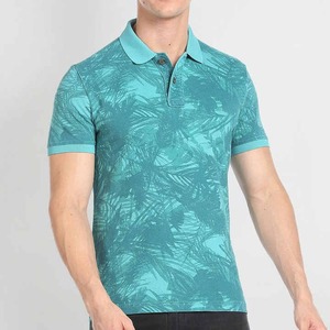 Chemise de golf unisexe de haute qualité 100% coton, broderie personnalisée, séchage rapide, poche, motif uni, uniforme d'entreprise OEM/ODM - Product Image 1