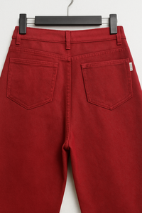 กางเกงขากว้างเอวสูงสำหรับผู้หญิงกางเกงยีนส์ลำลองแฟชั่นใหม่เข้าได้กับทุกชุดฤดูใบไม้ร่วง2025 - Product Image 5