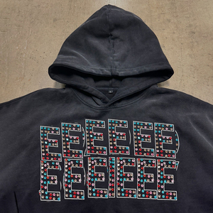2025 Wholesale Clothing Manufacturer Custom Diamond Baggy Boxy Fit Stone Heavyweight Streetwear Rhinestone <b>Hoodie</b> Men - Product Image 3